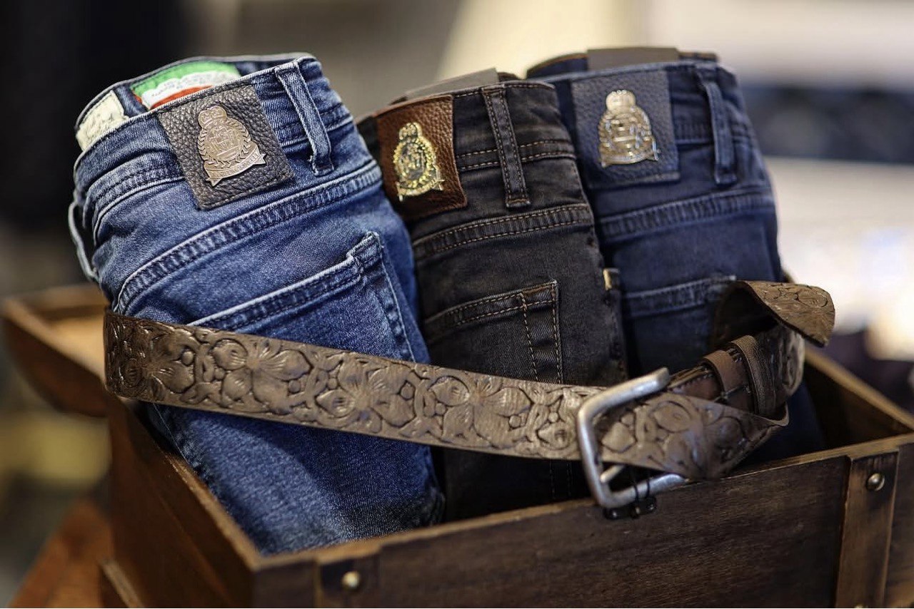 Джинсы ENRICOMARINELLI хлопок